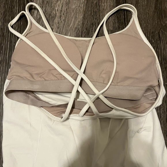 White Lululemon Tank - Picture 3 of 4